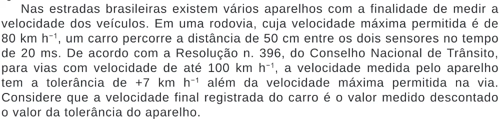 Trecho original com figura, tabela ou fórmula da questão 121 do ENEM 2020 - 2º Dia – Caderno 8 – Rosa (Ampliada) – Reaplicação/PPL.