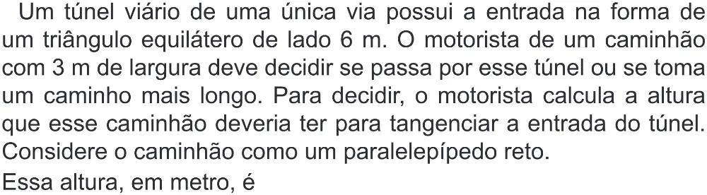 Trecho original com figura, tabela ou fórmula da questão 158 do ENEM 2022 - 2º Dia – Caderno 6 – Cinza (Superampliada) – Reaplicação/PPL.