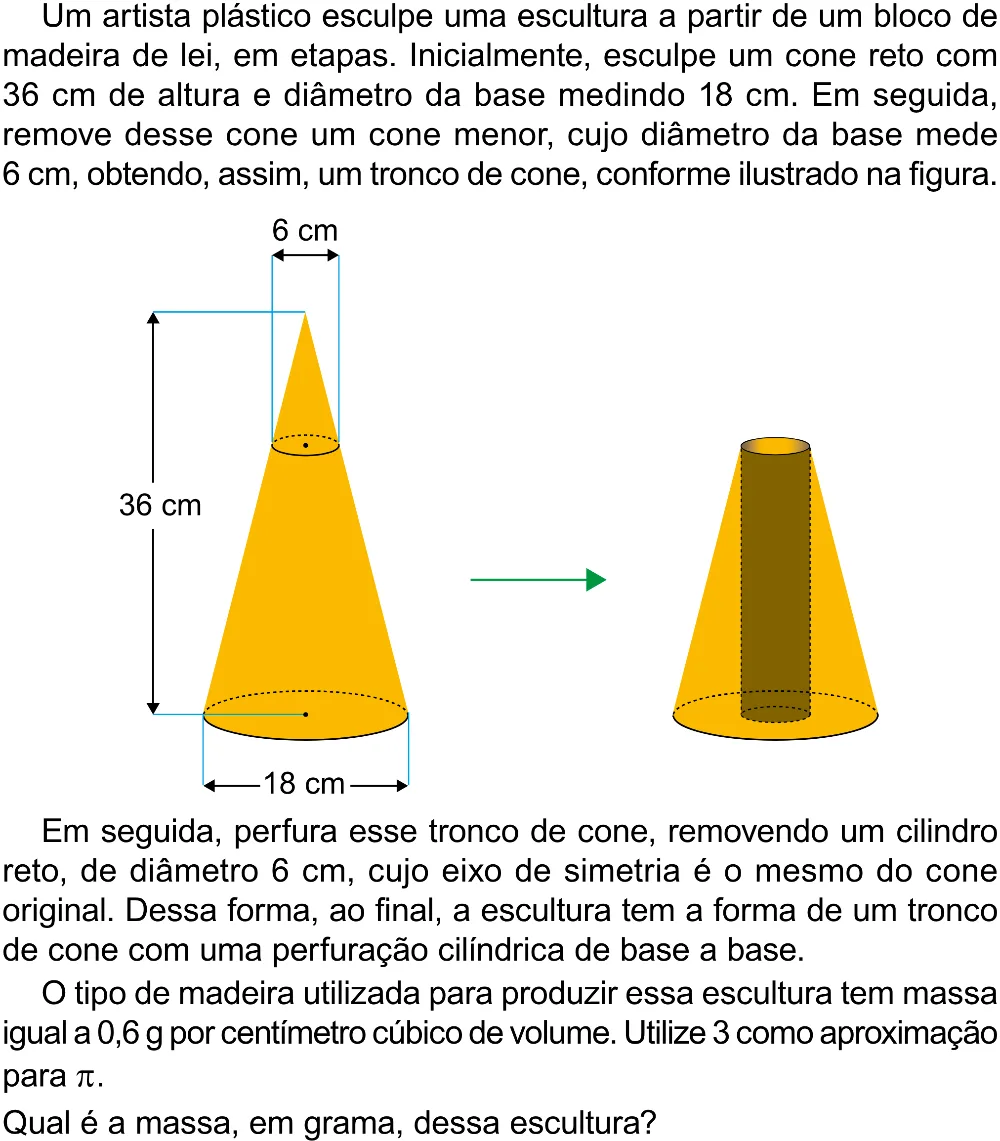 Trecho original com figura, tabela ou fórmula da questão 150 do ENEM 2023 - 2º Dia – Caderno 8 – Rosa – Aplicação Regular - (Superampliada).