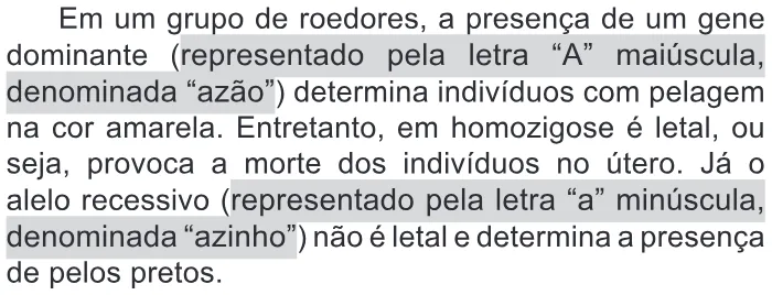 Trecho original com figura, tabela ou fórmula da questão 133 do ENEM 2017 - 2º Dia - Caderno 11 - Laranja – Reaplicação/PPL - Ledor.