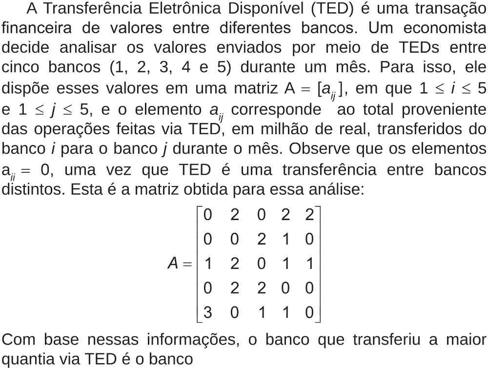 Trecho original com figura, tabela ou fórmula da questão 164 do ENEM 2018 - 2º Dia - Caderno 5 – Amarelo (Superampliada) – Aplicação regular.