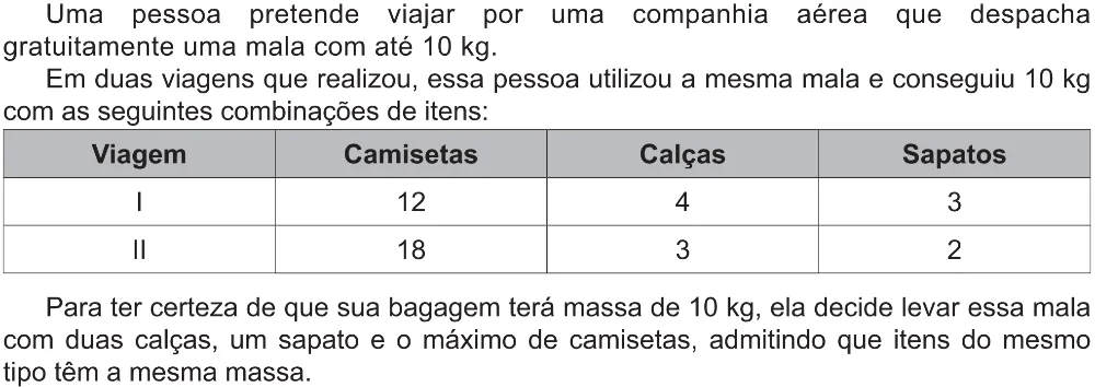 Trecho original com figura, tabela ou fórmula da questão 150 do ENEM 2021 - 2º Dia – Caderno 5 – Amarelo (Ampliada) – Aplicação Regular.