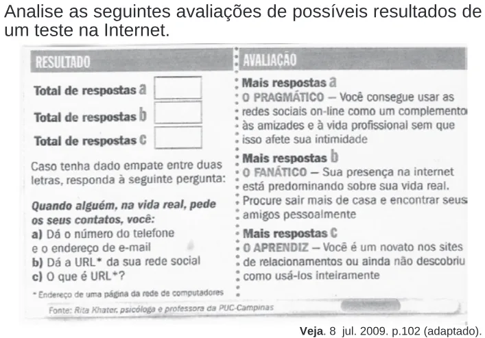 Trecho original com figura, tabela ou fórmula da questão 92 do ENEM 2009 - 2º Dia - Caderno 6 - Cinza.