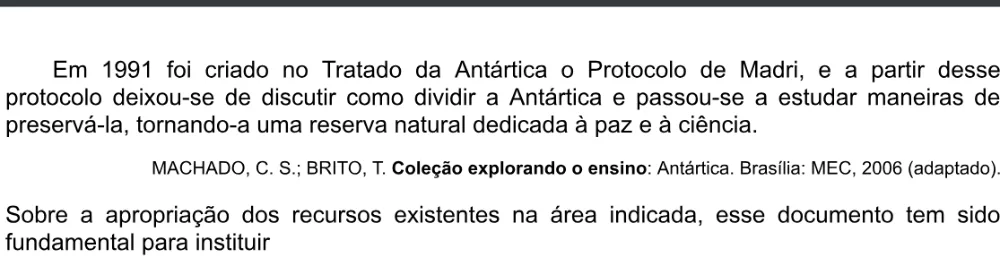 Trecho original com figura, tabela ou fórmula da questão 57 do ENEM 2020 - 1º Dia - Caderno 3 – Branco – Inglês – Aplicação digital.