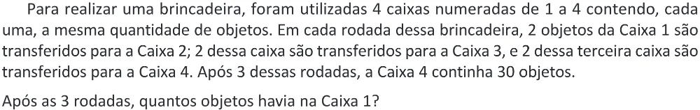 Trecho original com figura, tabela ou fórmula da questão 174 do ENEM 2025 - 2º Dia – Caderno 11 – Laranja (Braile e ledor) – Aplicação Regular - (Ampliada) - Belém, Ananindeua e Marituba.