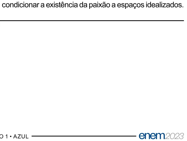 Alternativa E da questão 31 do ENEM 2023 - 1º Dia – Caderno 1 – Azul – Aplicação Regular.