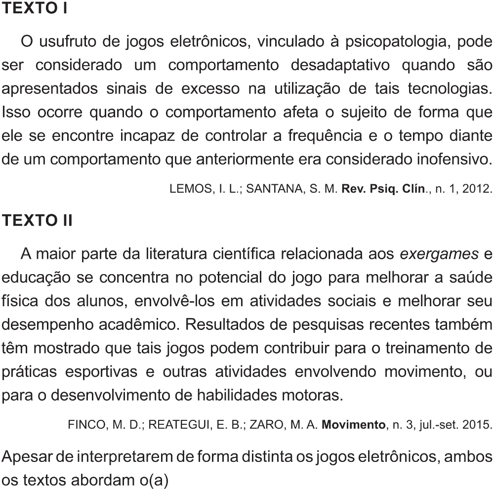 Trecho original com figura, tabela ou fórmula da questão 17 do ENEM 2021 - 1º Dia – Caderno 2 – Amarelo (Superampliada) – Reaplicação/PPL/Segunda Oportunidade.