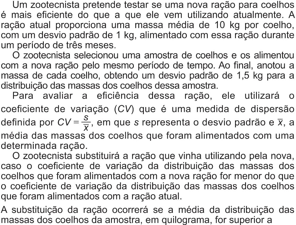 Trecho original com figura, tabela ou fórmula da questão 173 do ENEM 2021 - 2º Dia – Caderno 12 – Verde (Libras – Superampliada) – Aplicação Regular.