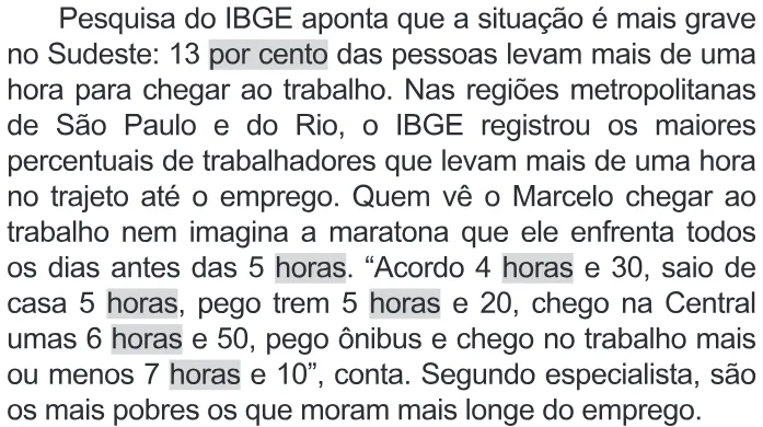 Trecho original com figura, tabela ou fórmula da questão 65 do ENEM 2022 - 1º Dia – Caderno 9 – Laranja (Braile e ledor) – Aplicação Regular.