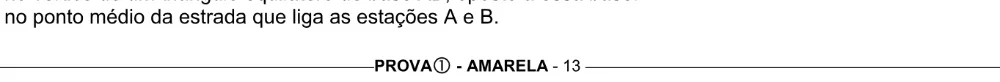Alternativa E da questão 34 do ENEM 2005 - Caderno Amarelo.