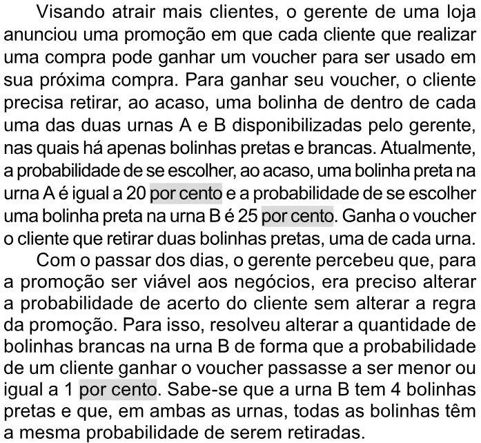 Trecho original com figura, tabela ou fórmula da questão 152 do ENEM 2023 - 2º Dia – Caderno 11 – Laranja (braile e ledor) – Aplicação Regular.