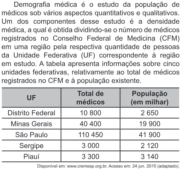 Trecho original com figura, tabela ou fórmula da questão 136 do ENEM 2022 - 2º Dia – Caderno 5 – Amarelo – Reaplicação/PPL.