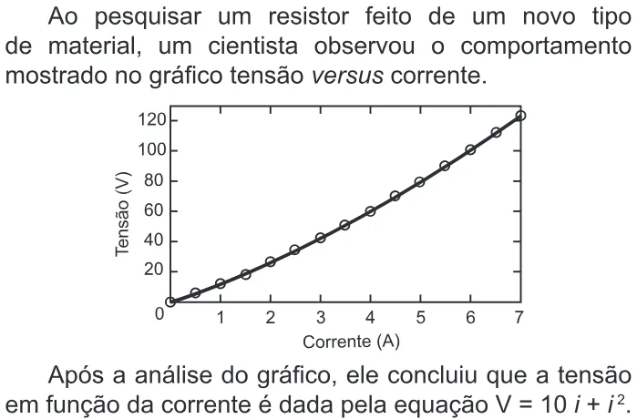 Trecho original com figura, tabela ou fórmula da questão 110 do ENEM 2018 - 2º Dia - Caderno 12 – Verde (Libras) – Aplicação regular.