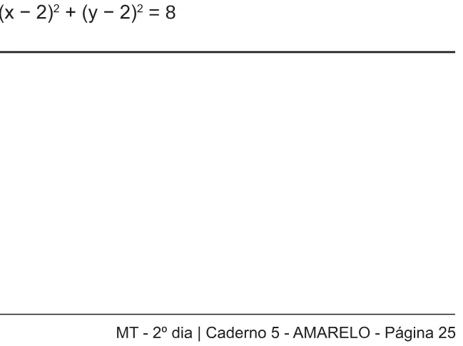 Alternativa E da questão 166 do ENEM 2018 - 2º Dia - Caderno 5 - Amarelo – Aplicação regular.