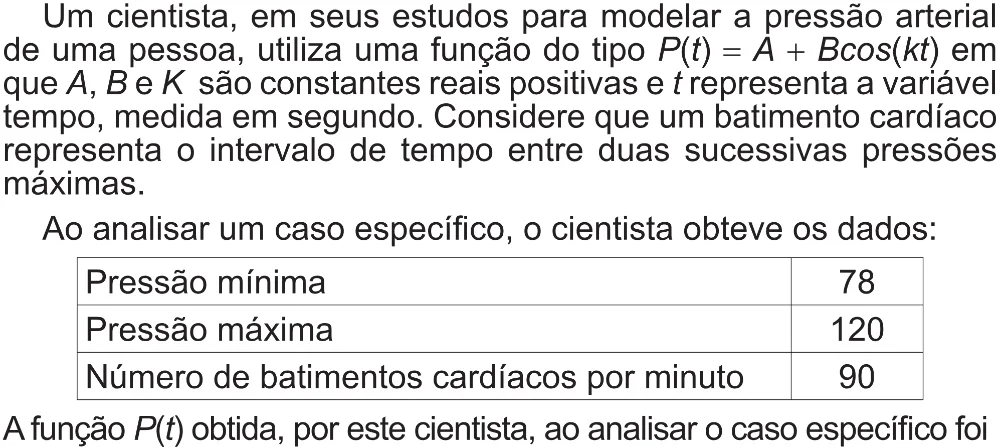 Trecho original com figura, tabela ou fórmula da questão 179 do ENEM 2017 - 2º Dia - Caderno 5 – Amarelo (Superampliada) – Aplicação regular.
