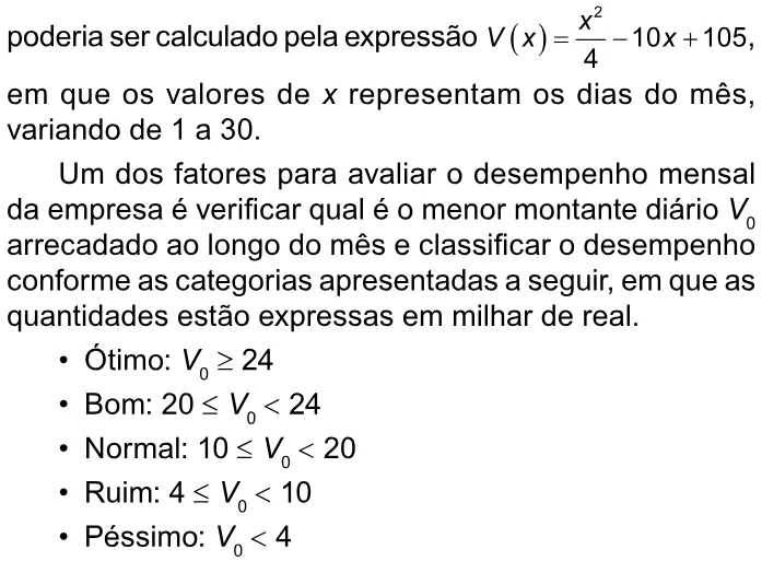 Trecho original com figura, tabela ou fórmula da questão 170 do ENEM 2023 - 2º Dia – Caderno 7 – Azul – Aplicação Regular.