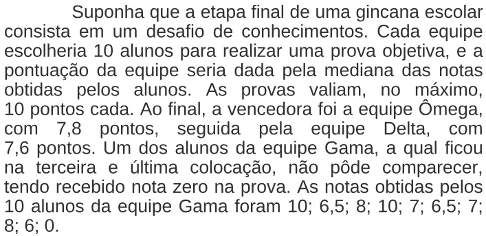 Trecho original com figura, tabela ou fórmula da questão 162 do ENEM 2009 - 2º Dia - Caderno 8 - Rosa.