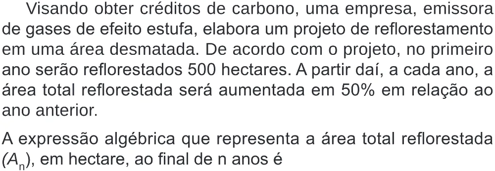 Trecho original com figura, tabela ou fórmula da questão 162 do ENEM 2024 - 2º Dia – Caderno 8 – Verde (Superampliada) – Reaplicação/PPL.