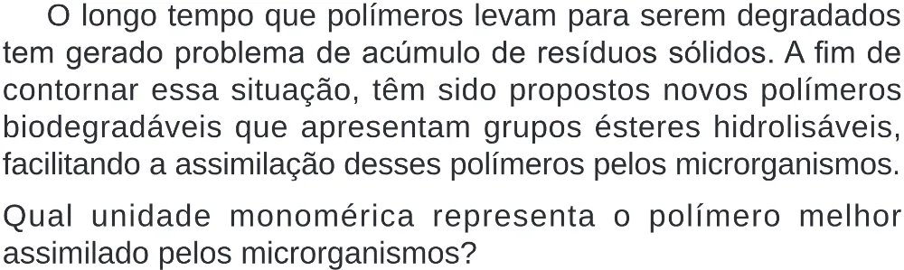 Trecho original com figura, tabela ou fórmula da questão 129 do ENEM 2024 - 2º Dia – Caderno 8 – Verde (Superampliada) – Reaplicação/PPL.