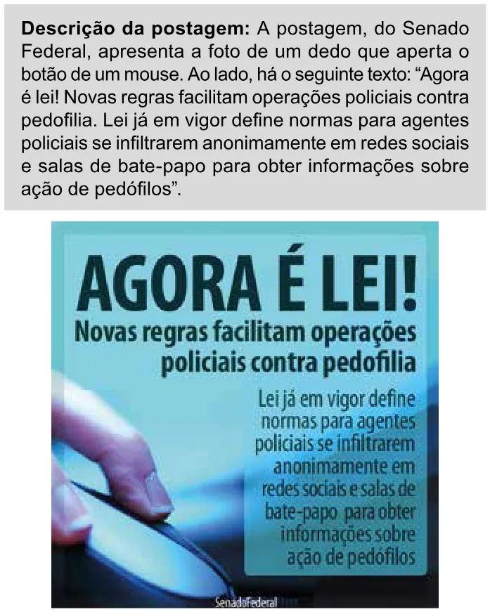 Trecho original com figura, tabela ou fórmula da questão 32 do ENEM 2023 - 1º Dia – Caderno 9 – Laranja (braile e ledor) – Reaplicação/PPL.