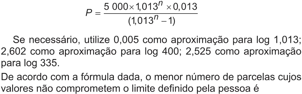 Trecho original com figura, tabela ou fórmula da questão 145 do ENEM 2017 - 2º Dia - Caderno 5 – Amarelo (Superampliada) – Aplicação regular.