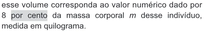 Trecho original com figura, tabela ou fórmula da questão 160 do ENEM 2019 - 2º Dia – Caderno 11 – Laranja (Braile e Ledor) – Aplicação Regular.