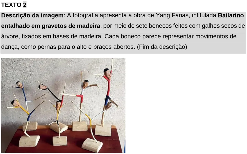 Trecho original com figura, tabela ou fórmula da questão 24 do ENEM 2025 - 1º Dia – Caderno 9 – Laranja (Braile e ledor) – Aplicação Regular - Leitor de tela (NVDA).