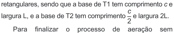 Trecho original com figura, tabela ou fórmula da questão 145 do ENEM 2020 - 2º Dia - Caderno 5 – Amarelo – Aplicação Regular.