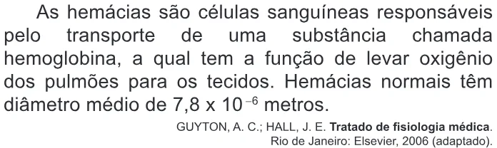 Trecho original com figura, tabela ou fórmula da questão 155 do ENEM 2022 - 2º Dia – Caderno 6 – Cinza – Reaplicação/PPL.
