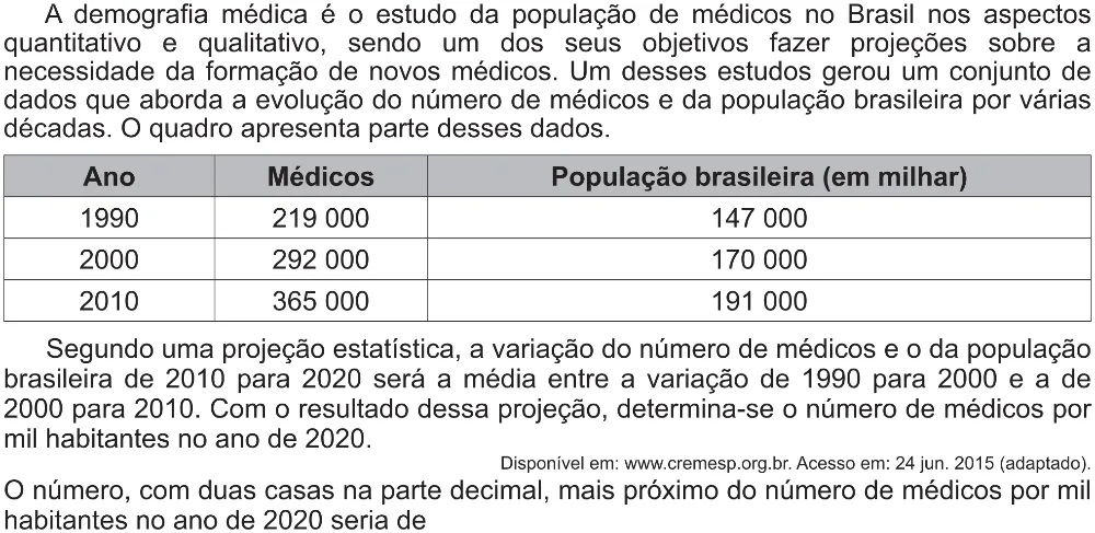 Trecho original com figura, tabela ou fórmula da questão 164 do ENEM 2021 - 2º Dia – Caderno 5 – Amarelo (Ampliada) – Aplicação Regular.