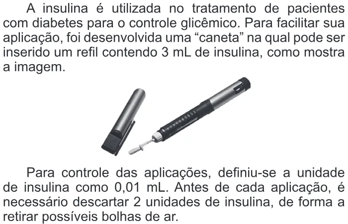 Trecho original com figura, tabela ou fórmula da questão 172 do ENEM 2015 - 2º Dia - Caderno 6 - Cinza – Aplicação regular.