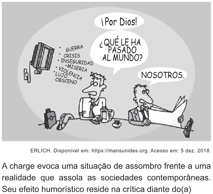 Trecho original com figura, tabela ou fórmula da questão 3 (espanhol) do ENEM 2021 - 1º Dia – Caderno 2 – Amarelo – Aplicação Regular.