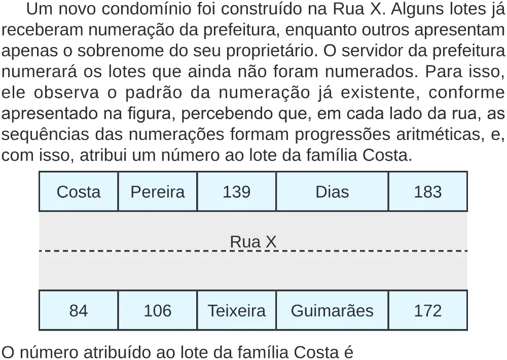 Trecho original com figura, tabela ou fórmula da questão 143 do ENEM 2024 - 2º Dia – Caderno 8 – Verde (Superampliada) – Reaplicação/PPL.