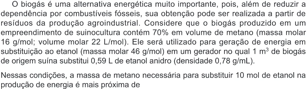 Trecho original com figura, tabela ou fórmula da questão 117 do ENEM 2024 - 2º Dia – Caderno 8 – Verde – Aplicação Regular - (Ampliada).