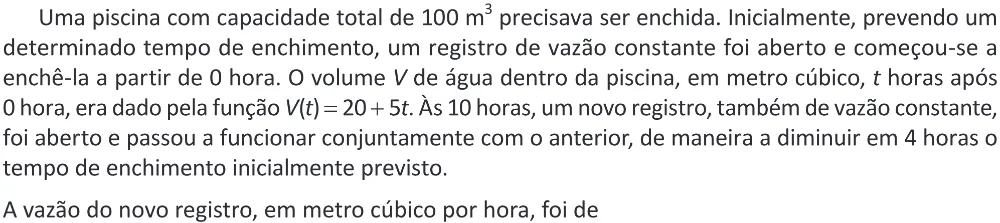 Trecho original com figura, tabela ou fórmula da questão 171 do ENEM 2025 - 2º Dia – Caderno 11 – Laranja (Braile e ledor) – Aplicação Regular - (Ampliada) - Belém, Ananindeua e Marituba.