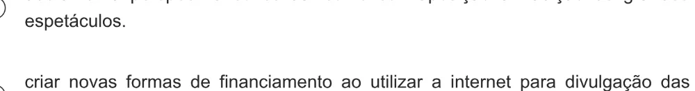Alternativa A da questão 22 do ENEM 2021 - 1º Dia – Caderno 4 – Rosa – Inglês – Aplicação digital.