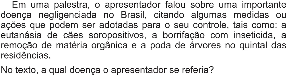 Trecho original com figura, tabela ou fórmula da questão 135 do ENEM 2021 - 2º Dia – Caderno 5 – Amarelo (Superampliada) – Reaplicação/PPL/Segunda Oportunidade.