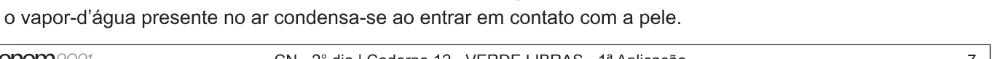 Alternativa E da questão 107 do ENEM 2021 - 2º Dia – Caderno 12 – Verde (Libras) – Aplicação Regular.