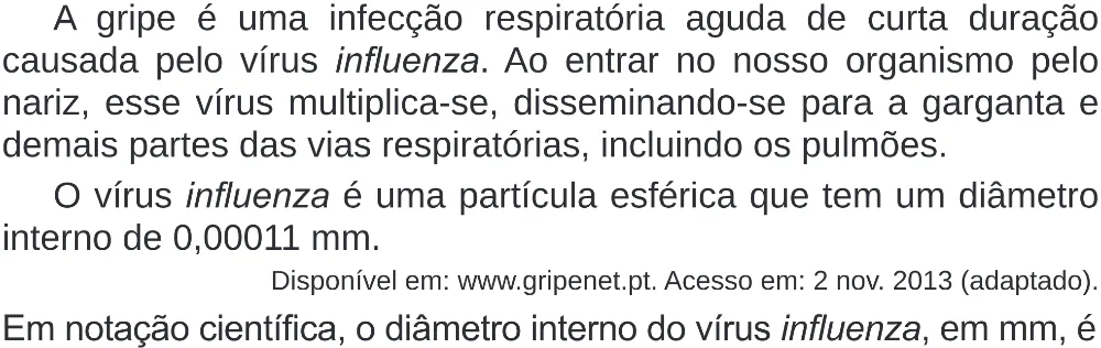 Trecho original com figura, tabela ou fórmula da questão 136 do ENEM 2019 - 2º Dia – Caderno 6 – Cinza (Superampliada) – Aplicação Regular.