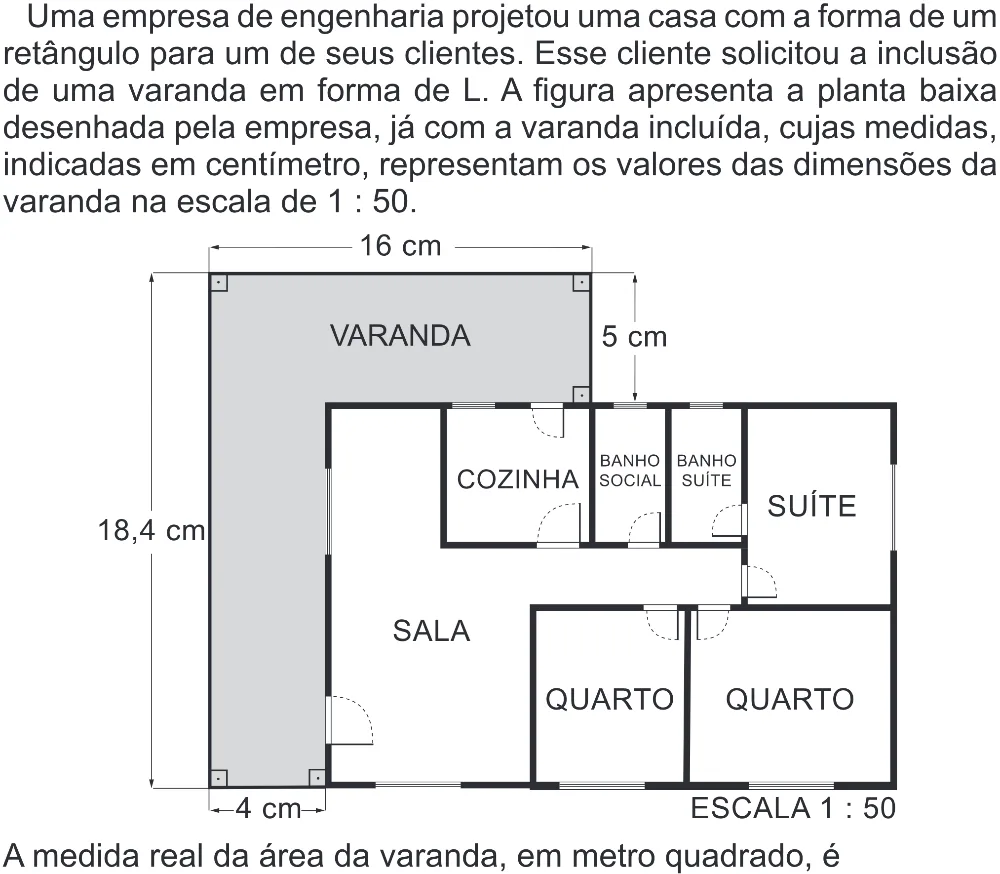 Trecho original com figura, tabela ou fórmula da questão 155 do ENEM 2022 - 2º Dia – Caderno 6 – Cinza (Superampliada) – Aplicação Regular.