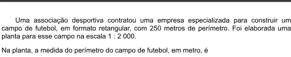 Trecho original com figura, tabela ou fórmula da questão 175 do ENEM 2020 - 2º Dia - Caderno 5 – Amarelo – Aplicação digital.