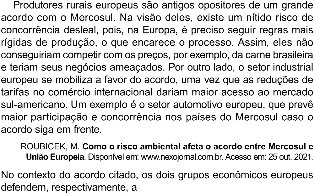 Trecho original com figura, tabela ou fórmula da questão 72 do ENEM 2023 - 1º Dia – Caderno 10 – Verde (Libras) – Aplicação Regular - (Superampliada).