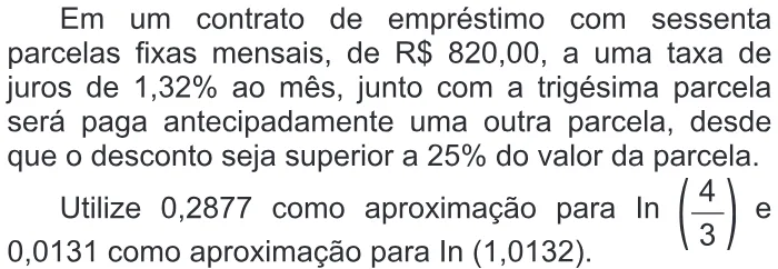 Trecho original com figura, tabela ou fórmula da questão 165 do ENEM 2018 - 2º Dia - Caderno 12 – Verde (Libras) – Aplicação regular.