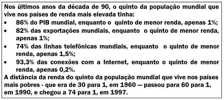 Trecho original com figura, tabela ou fórmula da questão 31 do ENEM 2000 - Caderno Amarelo.