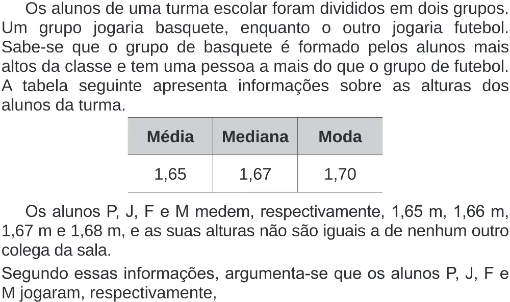 Trecho original com figura, tabela ou fórmula da questão 162 do ENEM 2019 - 2º Dia – Caderno 6 – Cinza (Superampliada) – Aplicação Regular.
