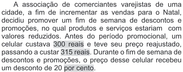 Trecho original com figura, tabela ou fórmula da questão 175 do ENEM 2022 - 2º Dia – Caderno 11 – Laranja (braile e ledor) – Reaplicação/PPL.