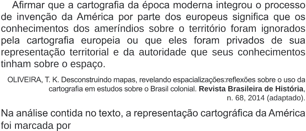 Trecho original com figura, tabela ou fórmula da questão 53 do ENEM 2020 - 1º Dia - Caderno 4 – Rosa (Superampliada) – Aplicação Regular.