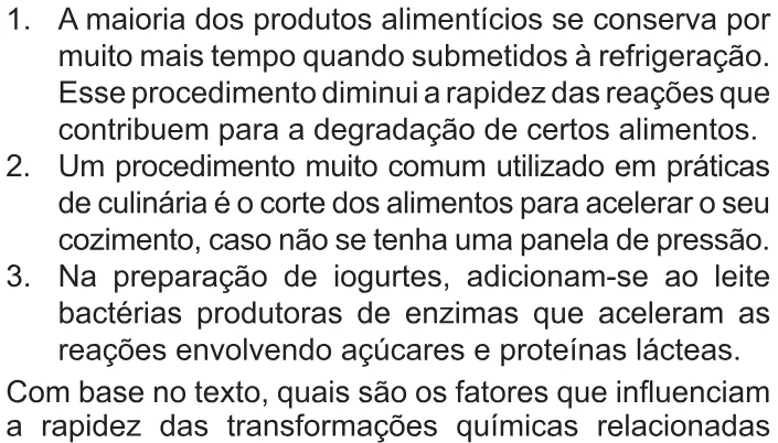 Trecho original com figura, tabela ou fórmula da questão 56 do ENEM 2010 - 1º Dia Caderno 1 – Azul – Reaplicação/PPL.