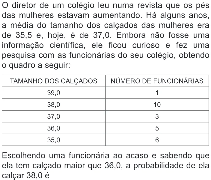 Trecho original com figura, tabela ou fórmula da questão 174 do ENEM 2010 - Dia 2 - Caderno 6 - Cinza – Aplicação regular.