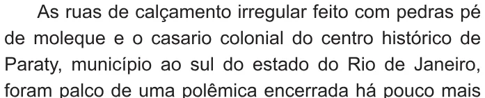 Trecho original com figura, tabela ou fórmula da questão 41 do ENEM 2021 - 1º Dia – Caderno 9 – Laranja (braile e ledor) – Reaplicação/PPL/Segunda Oportunidade.